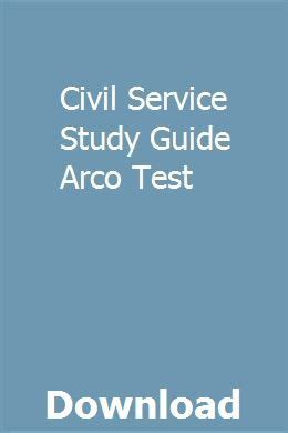 Eletrical civil service study guide arco test. - Nicht versöhnt, oder, es hilft nur gewalt, wo gewalt herrscht.