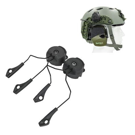 Elettronica Earmuf Adattatore per casco per cuffie tattiche Howard ...