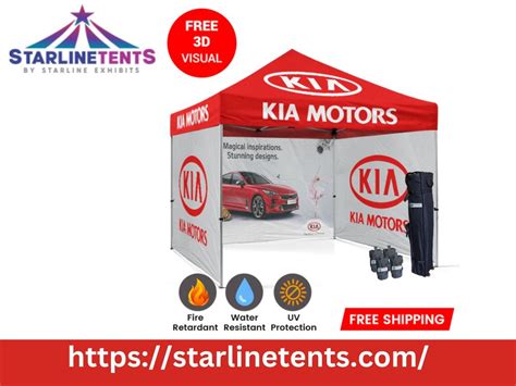 Elevate Your Brand with a 10x10 Canopy Tent with Logo