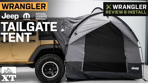 Elevate Your Camping Experience with the Ultimate Jeep Tailgate Tent