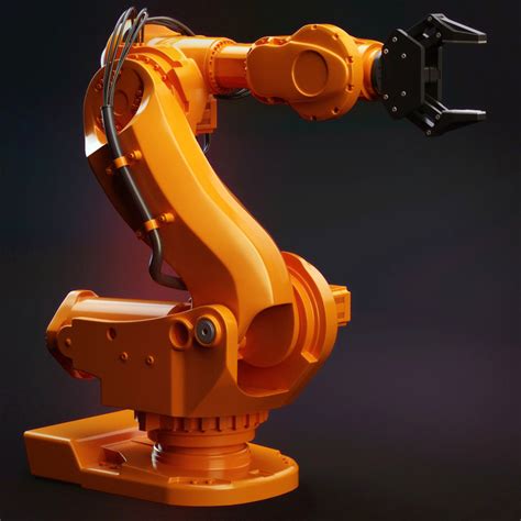 Elevate Your Engineering Precision with Industrial Robot 3D Model Free Download