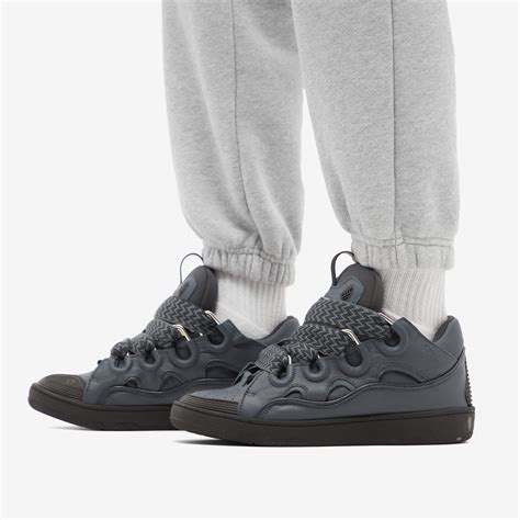 Elevate Your Footwear Game with Lanvin Sneakers Grey: The Epitome of Street Style