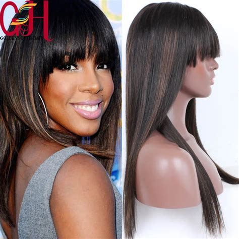 Elevate Your Look with Stunning Ombre Human Hair Wigs with Bangs