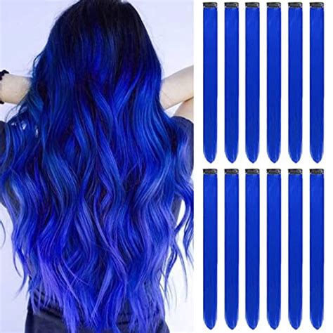 Elevate Your Style with Captivating Blue Color Hair Extensions