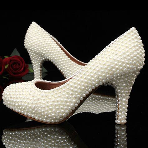 Elevate Your Style with Exquisite White Short Heel Shoes