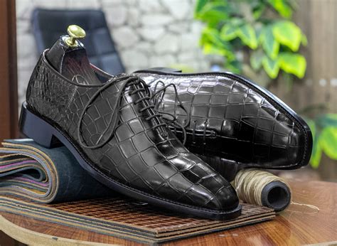 Elevate Your Style with Luxurious Crocodile Skin Shoes