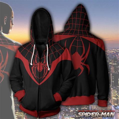 Elevate Your Style with Miles Morales Spider-Man with Hoodie: The Ultimate Fashion Piece