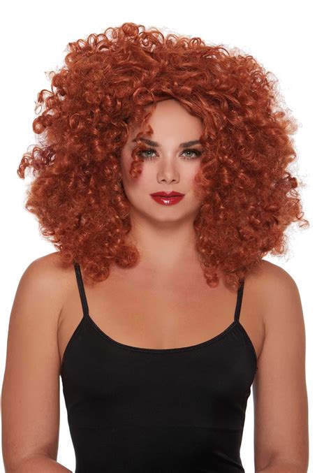 Elevate Your Style with Our Captivating Red Curly Wig Long