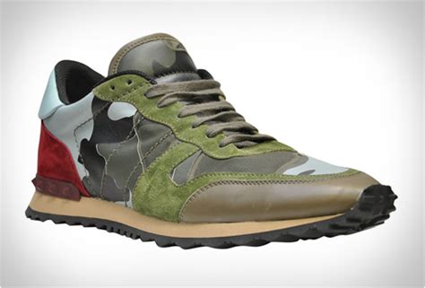 Elevate Your Style with Valentino Camouflage Sneakers: The Epitome of Urban Chic