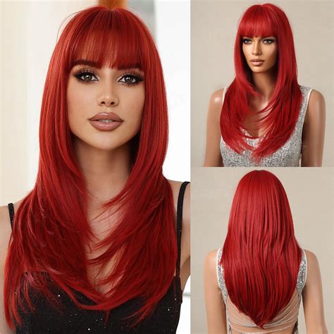 Elevate Your Style with a Long Straight Red Wig: The Perfect Accessory for a Fiery Transformation