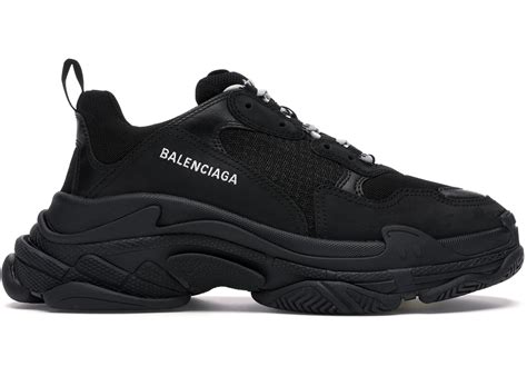 Elevate Your Style with the Allure of All Black Balenciaga Sneakers