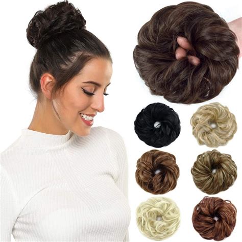 Elevate Your Style with the Convenience of a Fake Hair Bun