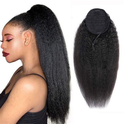 Elevate Your Style with the Ultimate Straight Human Hair Ponytail