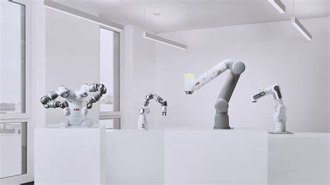 Elevate Your Workplace with Stunning ABB Robot Wallpaper**