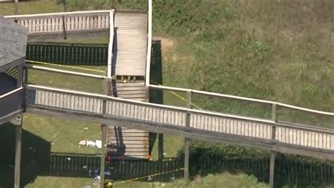 Elevated walkway collapses in Texas beach city, injuring dozens