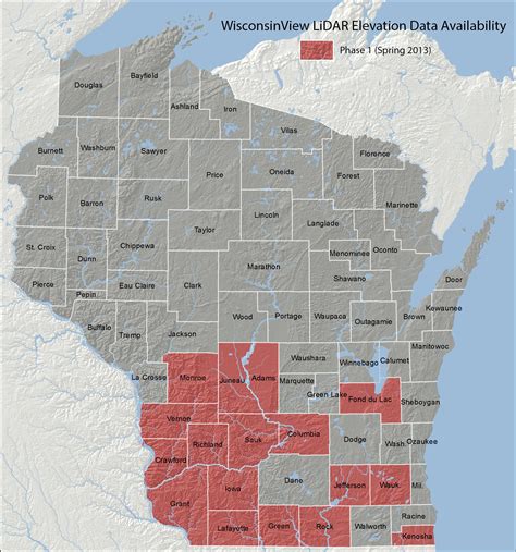 Elevation/LiDAR Data – State Cartographer