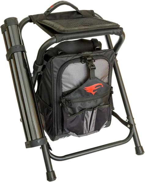 Elevation Black Nest Shooters Stool and Backpack - amazon.com