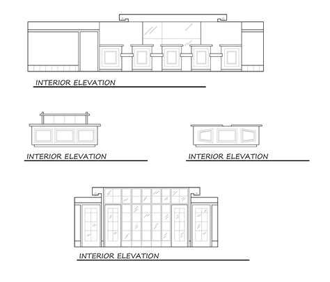 An elevation drawing is a type of orthographic projection drawing that shows one side of a structure. The purpose of an elevation drawing is to show the finished appearance of a given side of the house and to provide vertical height dimensions. Four elevations are customarily drawn, one for each side of the house.. 