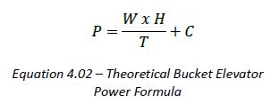 Elevator hp.  The formulas below are used to determine the power requirem...