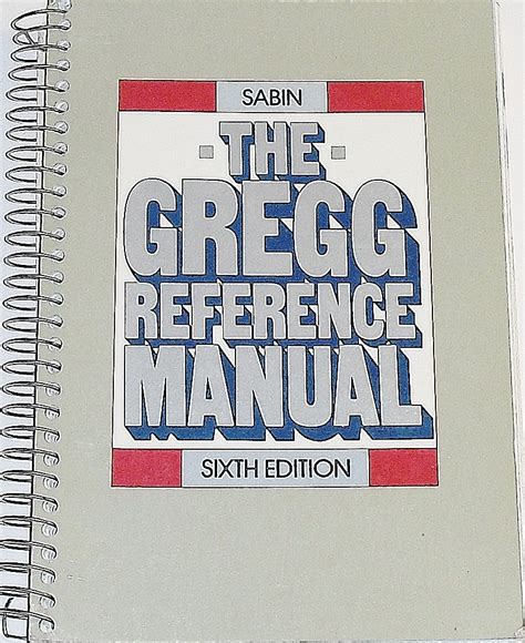 Eleventh Edition Manual Reference Gregg