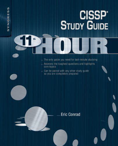Read Eleventh Hour Cisspr Study Guide By Eric Conrad