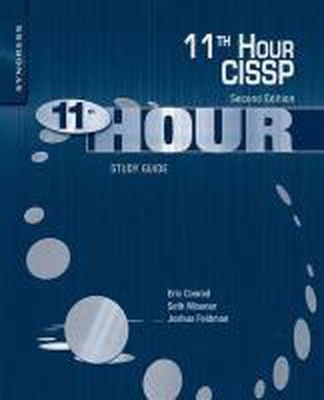 Read Eleventh Hour Cisspr Study Guide By Eric Conrad