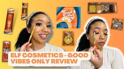 Elf Cosmetics - Good Vibes Only Review PrettyDominicanChick