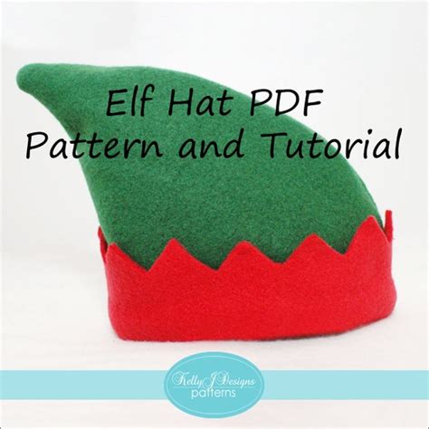 Elf Hat PDF Sewing Pattern