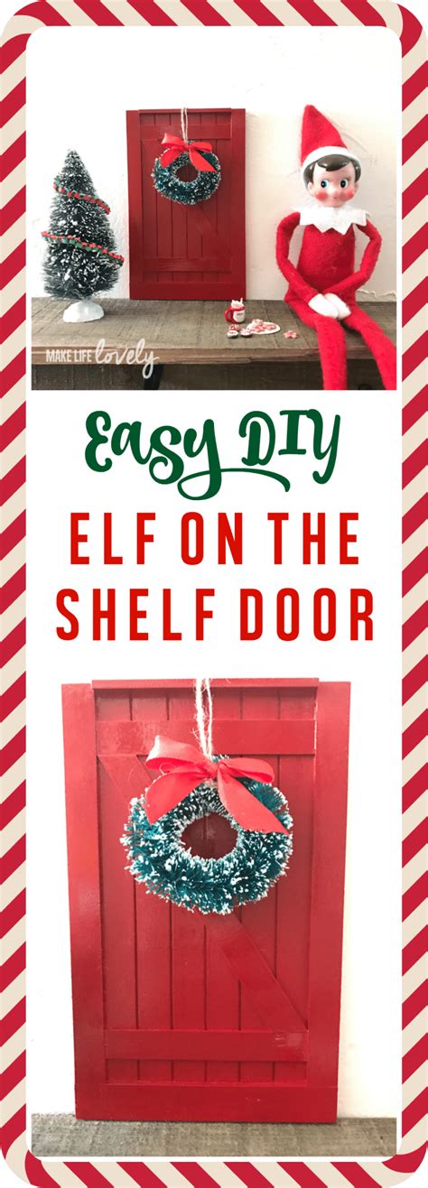 Elf on the Shelf Door Tutorial + 100 Giveaway! Make
