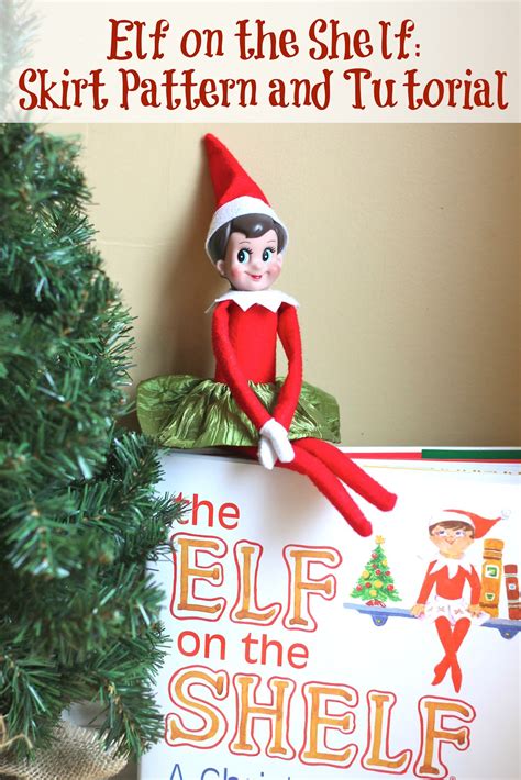 Elf on the Shelf Skirt Pattern and Tutorial
