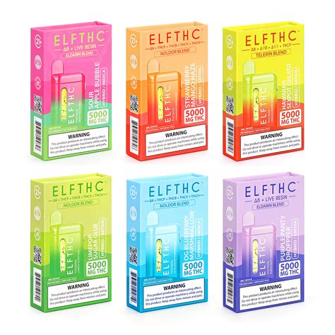 Elf THC Vape 4.4 Pros Cons Review The ELF THC 5000 Puff Disposab