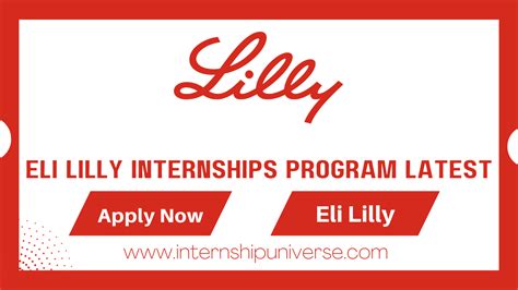 Eli Lilly Internships Summer 2023