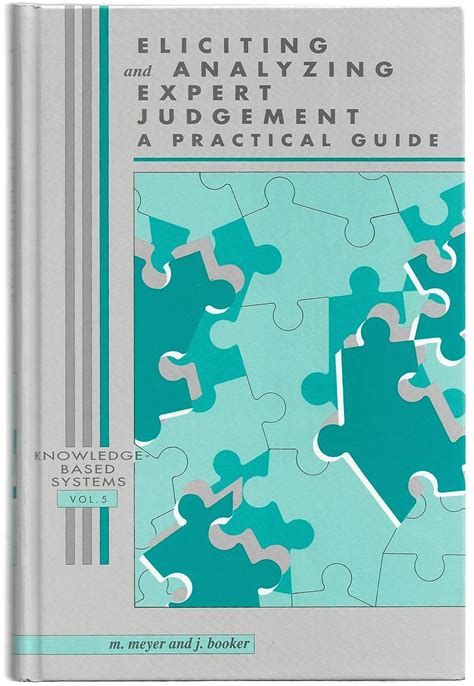 Eliciting and analyzing expert judgment a practical guide knowledge based systems series vol 5. - Boy in the striped pyjamas study guide.