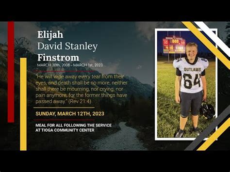 Elijah finstrom accident. Things To Know About Elijah finstrom accident. 