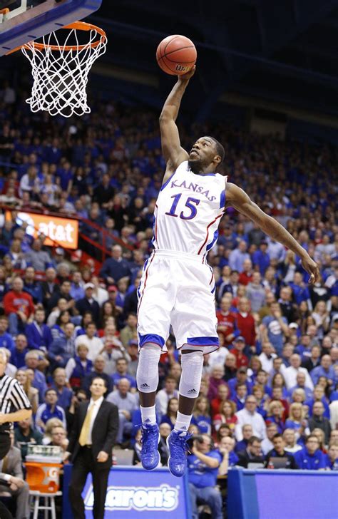 In the past seven games, Kansas junior Elijah Johnson is averaging 15.4 points and shooting 44.4 percent from 3-point range. He could play a major offensive role against Kentucky on Monday night.. 