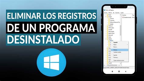 Eliminar programa desinstalado del registro de Windows