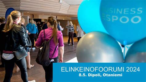 Elinkeinofoorumi 2024 Espoon kaupunki