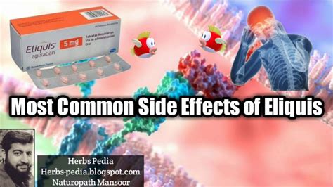 Eliquis Side effects and how to manage them