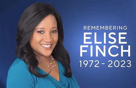 Elise Finch, an Emmy-winning meteorologis