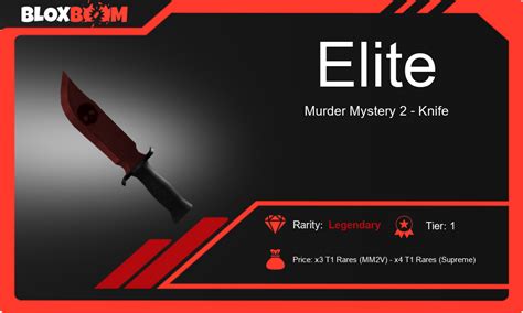  Buy Elite Knife MM2 