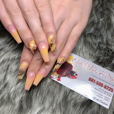 Elon Nails & Spa. 5.0 2 reviews on. Phone: (681) 229-0858. Cross Streets: Between Unity Plz and Pike St. Closed Now. Thu. 10:00 AM. 8:00 PM. 219 Gihon Vlg Parkersburg, WV 26101 247.12 mi.