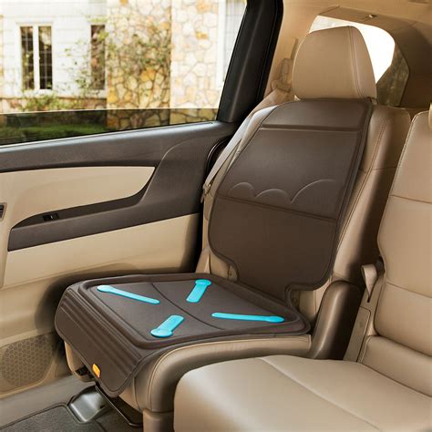 The rear seat cover was designed with split seats in mind, so it’s compatible with vehicles that feature 40/60, 50/50 or 60/40 split bench seat configurations. ... Brica Elite Seat Guardian.. 