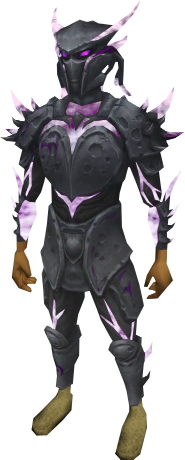 Elite sirenic armour is tier 92 ranged power armour requiring level 92 Defence to wear. It is created from sirenic armour , ancient scales , and praesulic essence (ranged) . Creating it from scratch requires level 99 Crafting to break down Pernix equipment into praesulic essence. . 