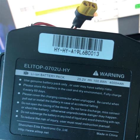 Elitop battery.  This model may also fit with $32.  Manufactured with high-quality material...