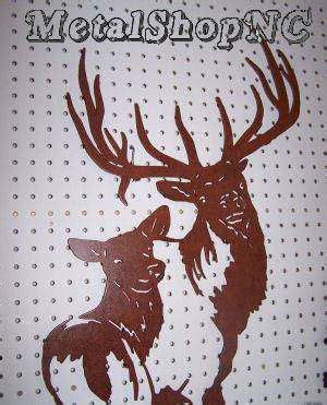 Elk Family 1 = : SignTorch, DXF SVG CNC Plasma Router Laser Art