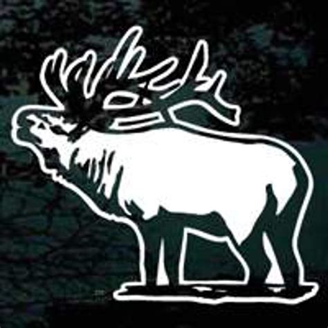 Elk Window Decal