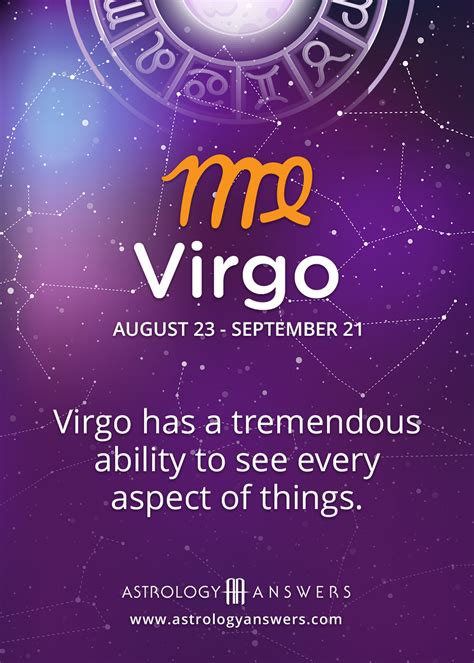 Virgo (August 23-September 22) daily horoscope for Friday October 13. As spicy Mars gets in cahoots with stern Saturn, you can strike a balance between stark reality and your rich fantasy life. Who says you can't have both? Be spontaneous and follow the most exciting option on this day.