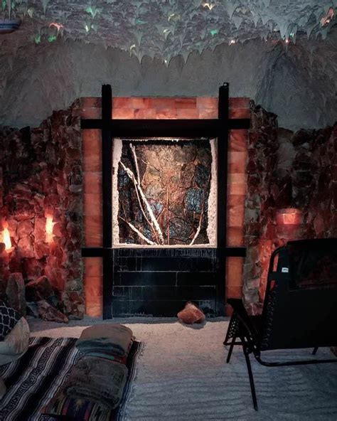 Ellicottville Salt Cave 's salt cave can help clear congestion caused by respiratory diseases, allergies and colds. Salt therapy will also bathe your body in negative ions. This helps reduce lethargy, depression, and stress caused by exposure to positive ions in today's modern environment.. 