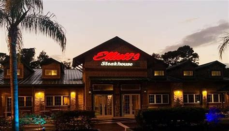 Elliott's Steakhouse: First time visit here and with a large group. Clean good restaurant - See 27 traveler reviews, 29 candid photos, and great deals for Edgewater, FL, at Tripadvisor.. 