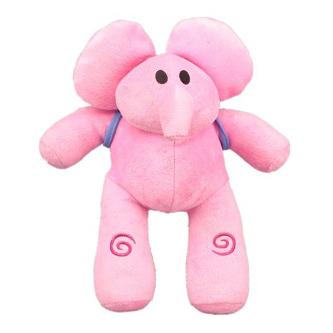 Elly Pink Elephant & Loula Dog 8” Plush Set Stuffed New GIFT …